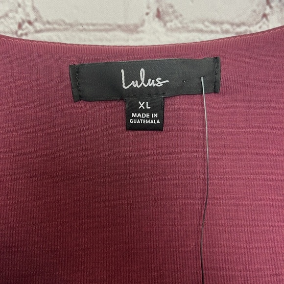 Lulus Endless Poise Mauve Long Sleeve Surplice Tulip Maxi Dress - Picture 7 of 16